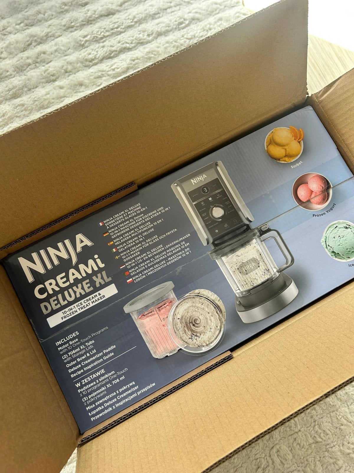 Ninja CREAMi Deluxe XL – Nieuw & ongeopend, Ophalen of Verzenden, Nieuw