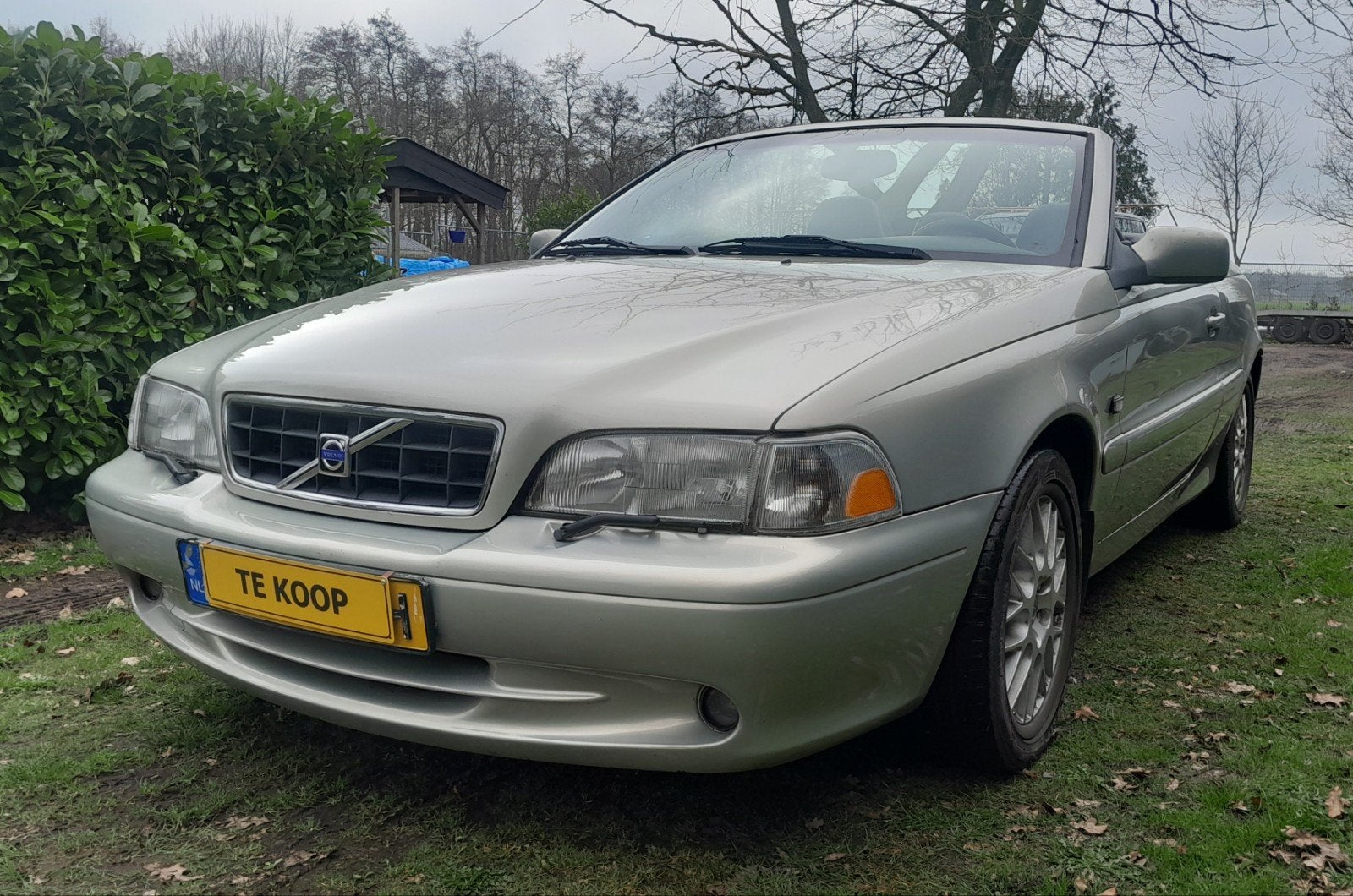 Volvo C70 2.4 T Cabrio AUT 2000 Grijs " YOUNGTIMER ", C70, 4 stoelen, Origineel Nederlands, 2435 cc