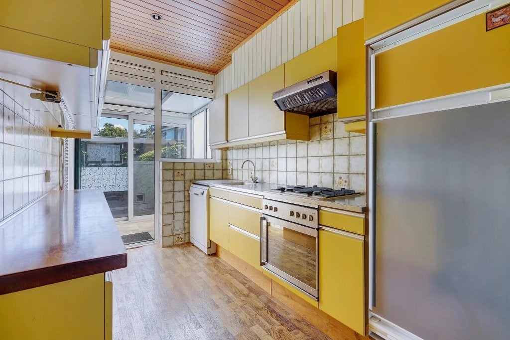 Alno keuken 1978, Huis en Inrichting, Ophalen, Gebruikt, Geel