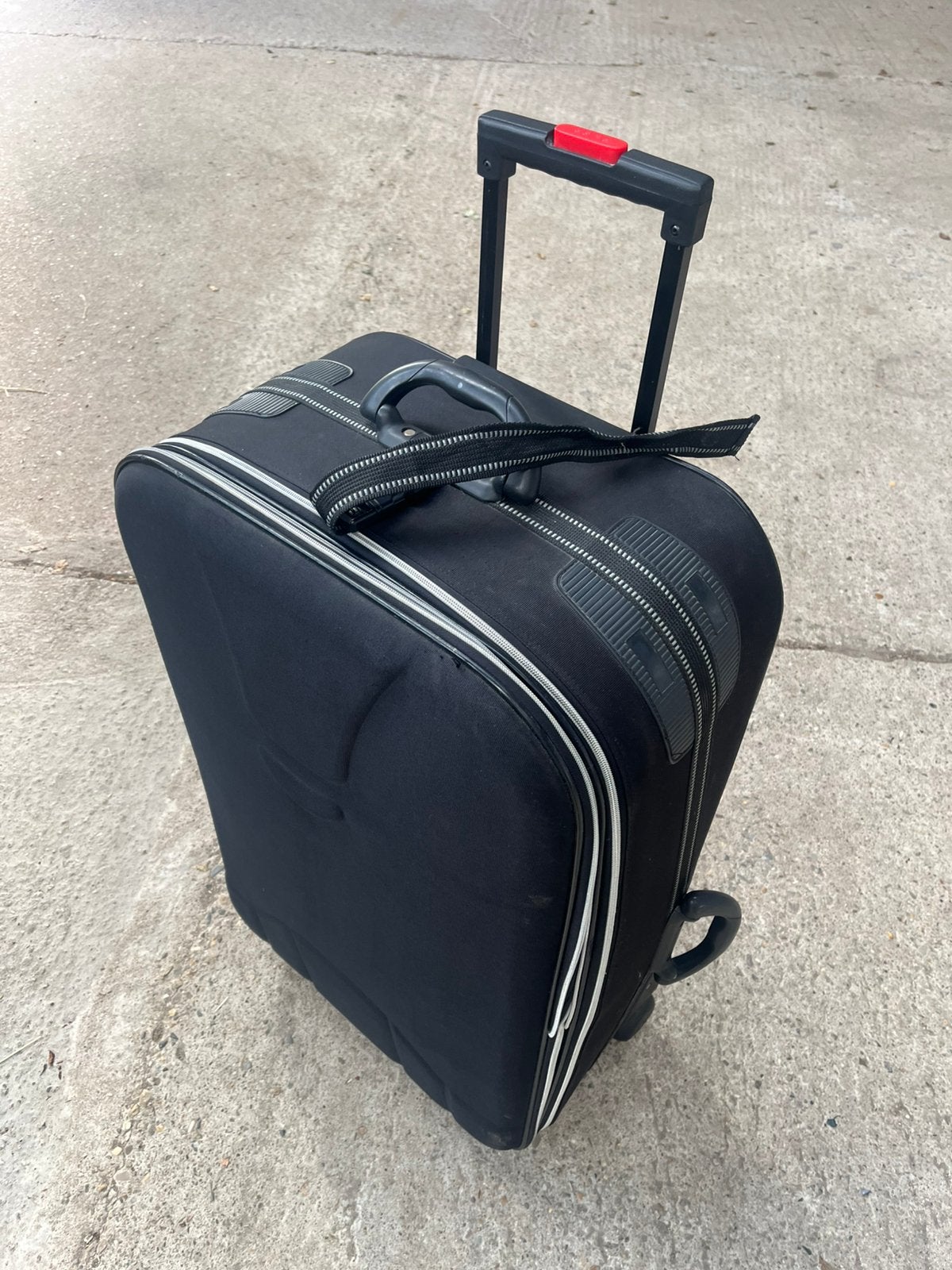 Koffer, Ophalen, Hard kunststof, 45 tot 55 cm, Zo goed als nieuw