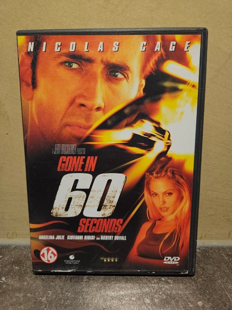 Gone in 60 seconds met Nicolas Cage, Vanaf 16 jaar, Ophalen of Verzenden, Zo goed als nieuw