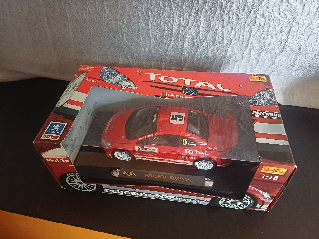Peugeot 307 WRC RMC 2004 clean version 🇨🇵, Hobby en Vrije tijd, Ophalen of Verzenden, Nieuw, Auto, Maisto