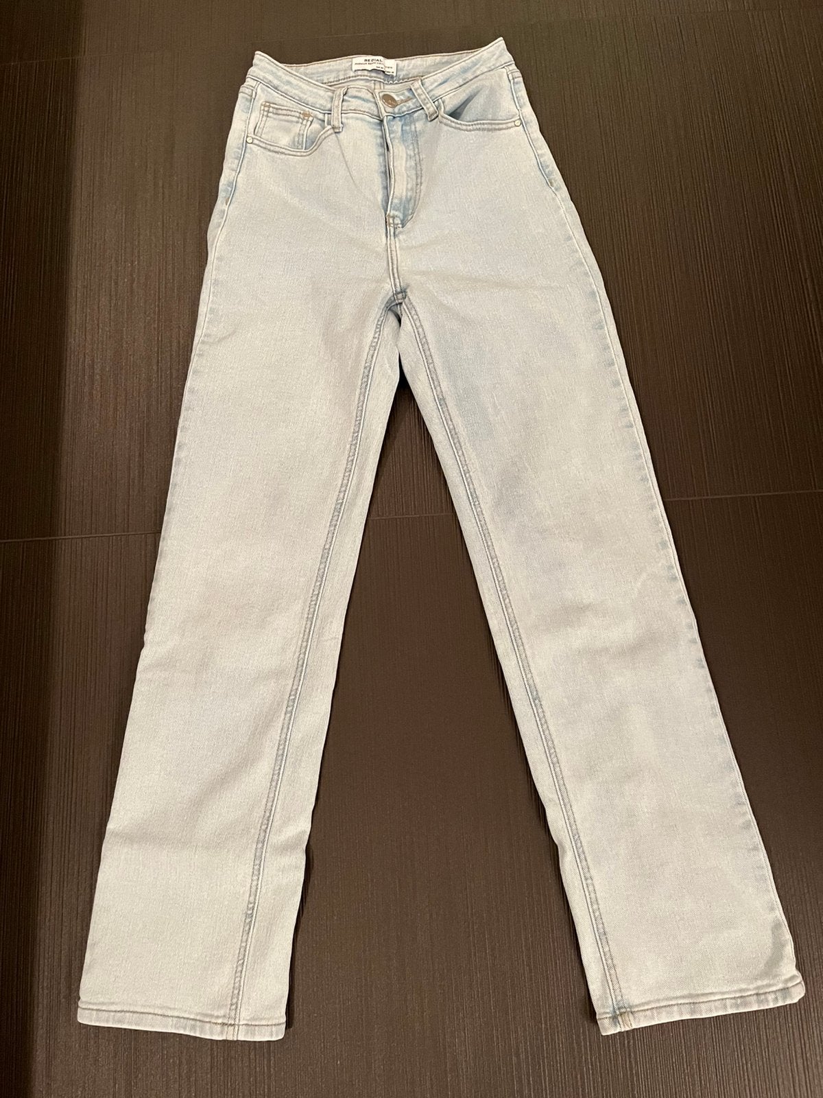 Licht blauwe jeans, maat 34, Ophalen of Verzenden, Zo goed als nieuw, Blauw, W27 (confectie 34) of kleiner