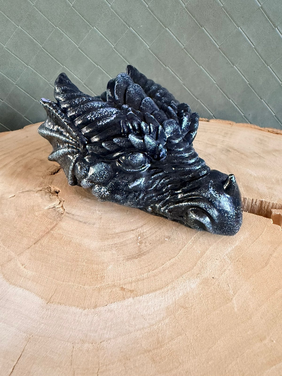 Drakenkop Groot. Handmade, Ophalen of Verzenden, Nieuw, Fantasy