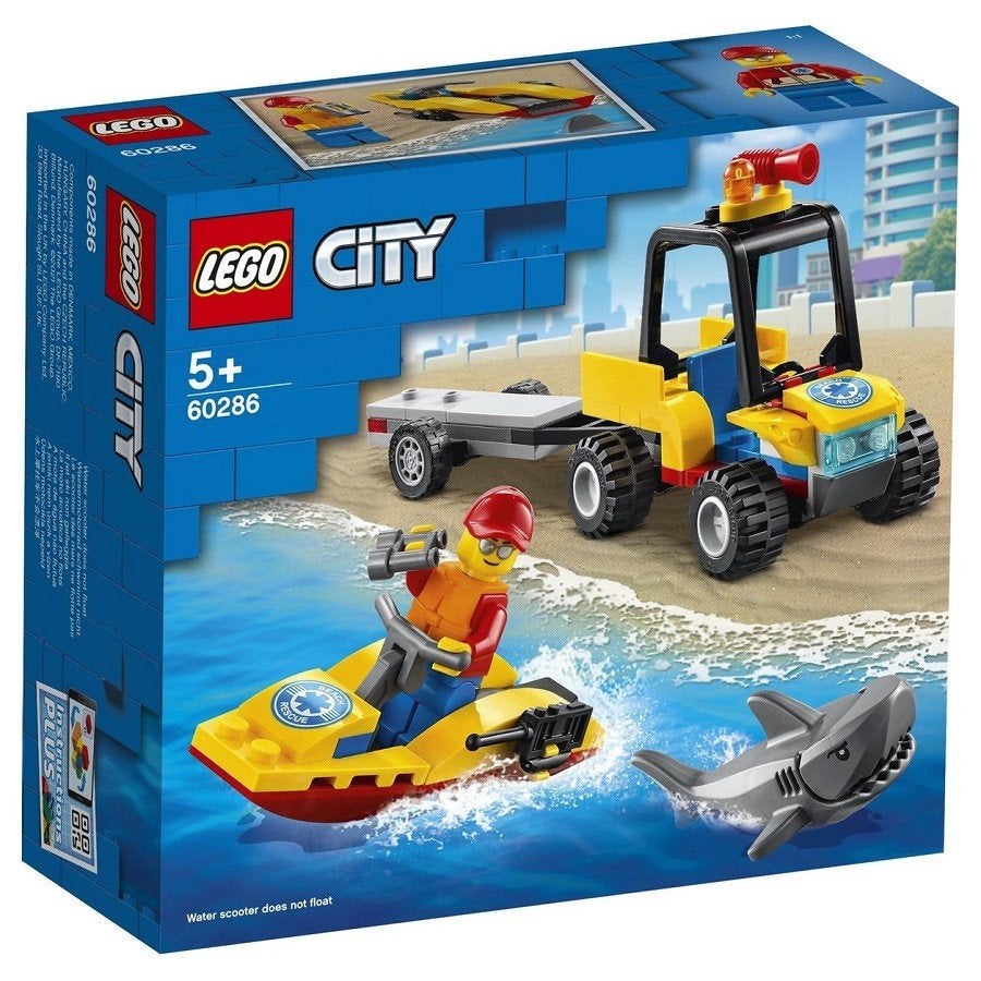LEGO City 60286 ATV Strandredding * ’t LEGOhuis *, Lego, Nieuw, Ophalen of Verzenden, X