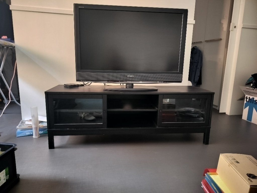 Tv meubel, Huis en Inrichting, Kasten | Televisiemeubels, Ophalen, Gebruikt, 100 tot 150 cm, Minder dan 100 cm