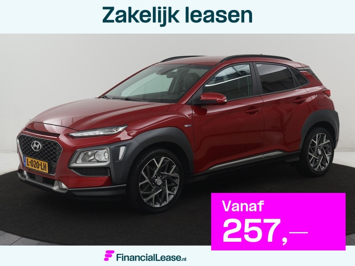 Hyundai Kona 1.6 GDI HEV Premium | Apple Carplay | LED | Sto