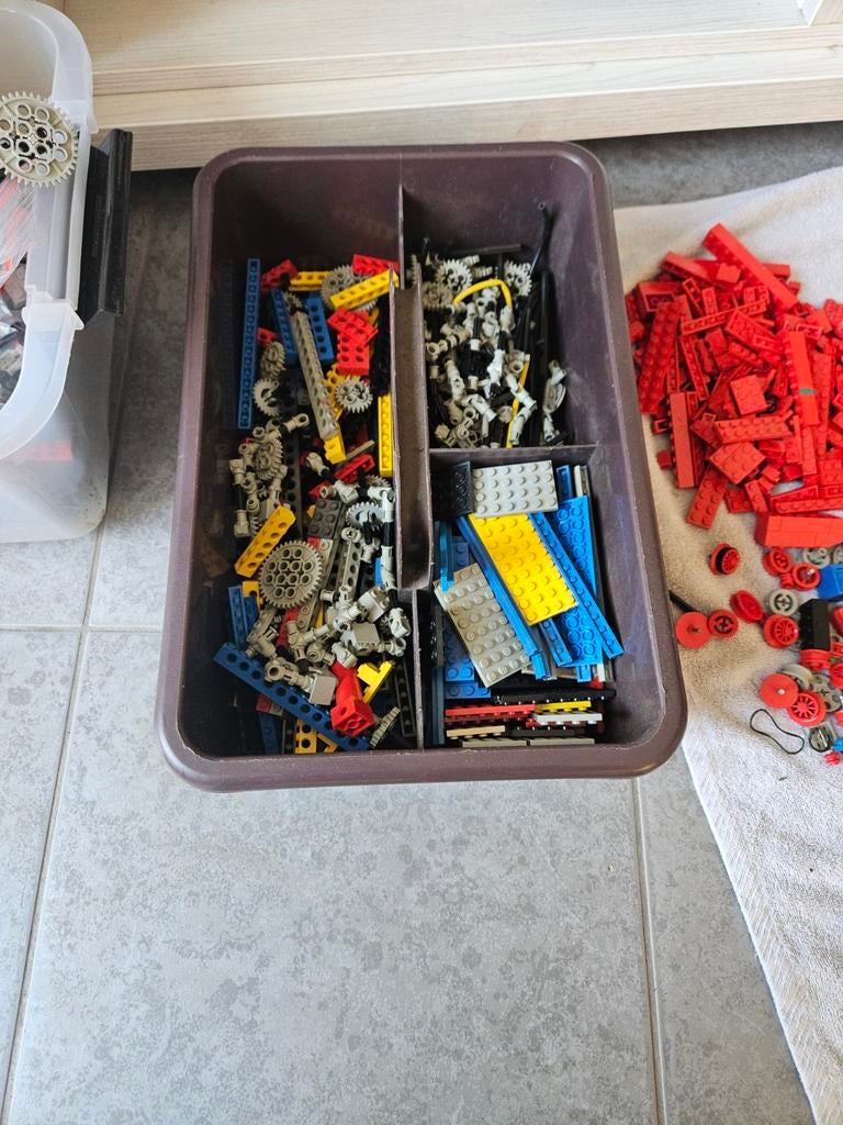 Vintage Lego Space & Technic - Jaren '80, Gebruikt, Lego, Ophalen of Verzenden, Meerdere sets