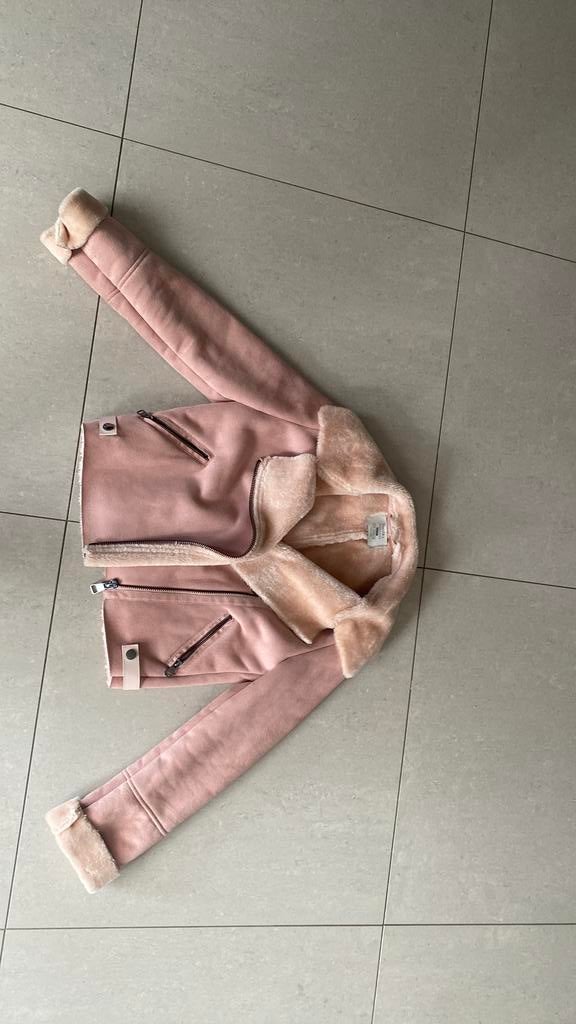 jas, Kleding | Dames, Jassen | Winter, Ophalen, Gedragen, Maat 34 (XS) of kleiner, Roze