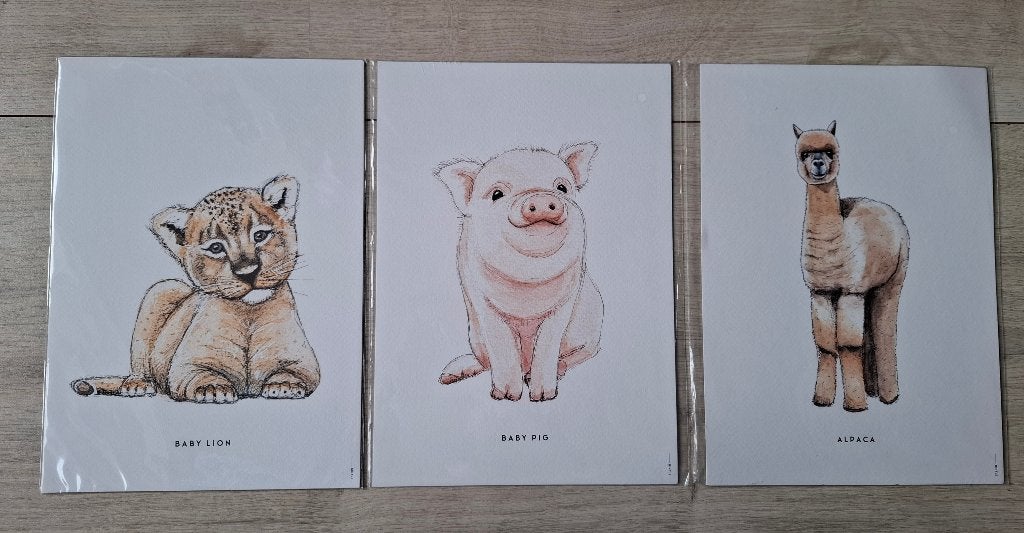 Posters NIEUW, Rechthoekig Staand, A4 of kleiner, Nieuw, Ophalen of Verzenden