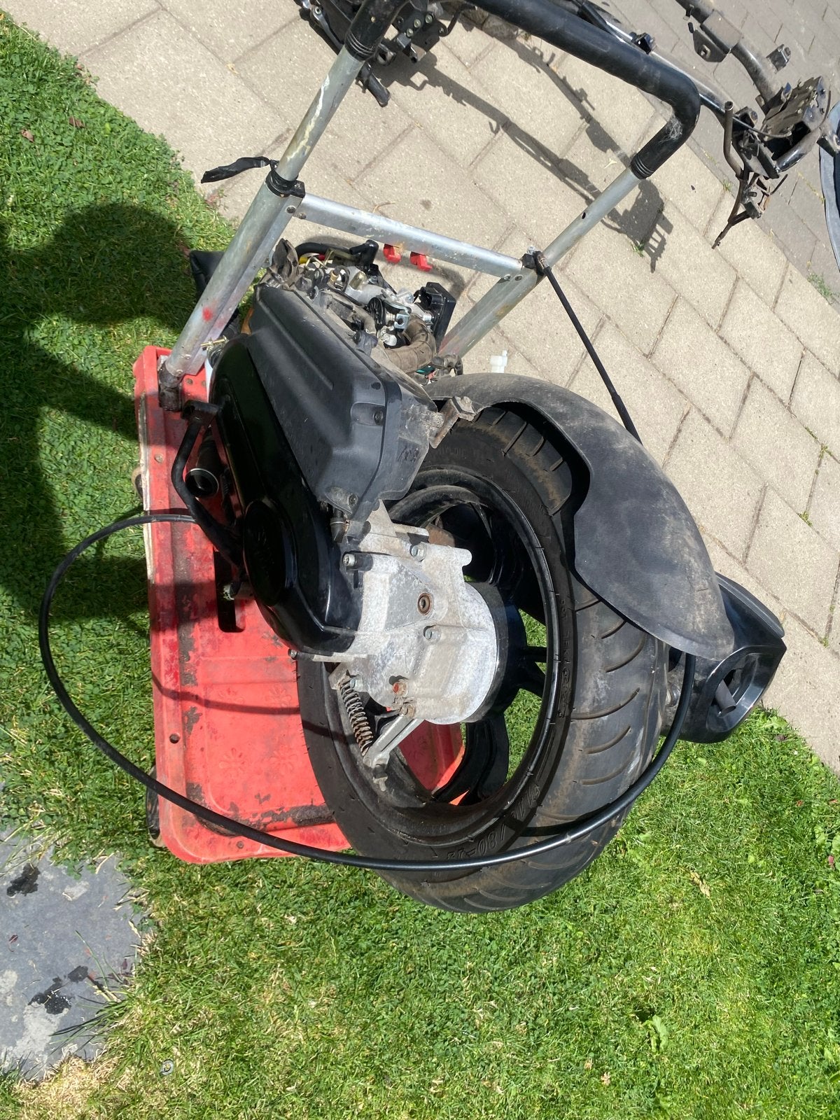 Moterblok Sym Jet 14 (2023) - Loopt perfect!, Ophalen, Gebruikt, Blok, SYM