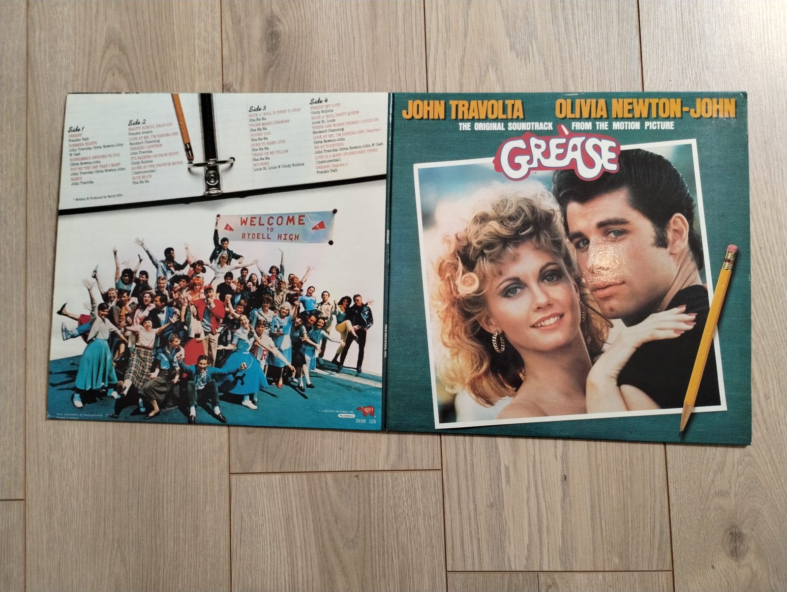 Grease John travolta Olivia newton john, Ophalen of Verzenden, Gebruikt, 12 inch