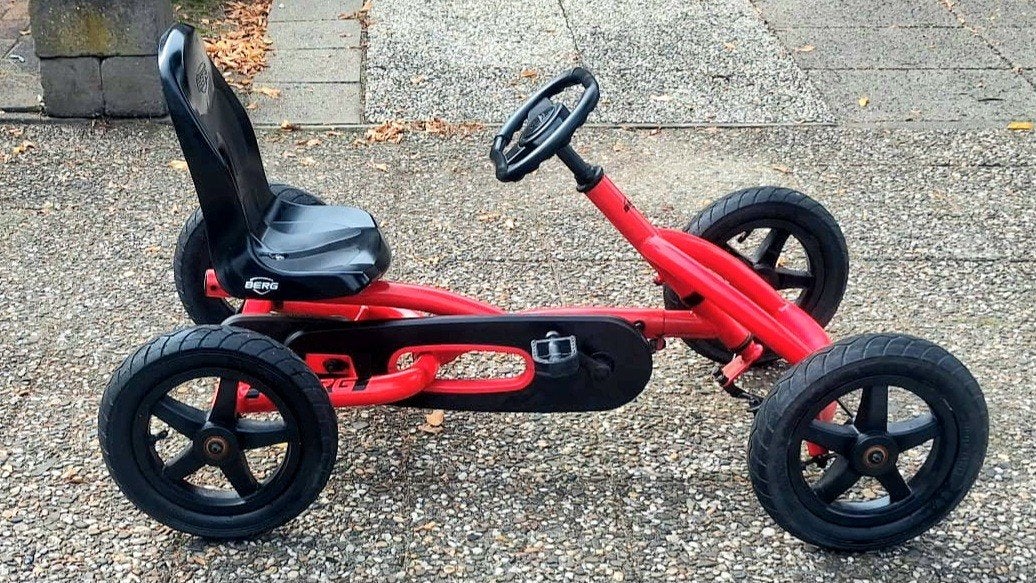 BERG Buddy skelter rood - 3 t/m 8 jaar, Kinderen en Baby's, Ophalen, Zo goed als nieuw, Berg, Vrijloopautomaat