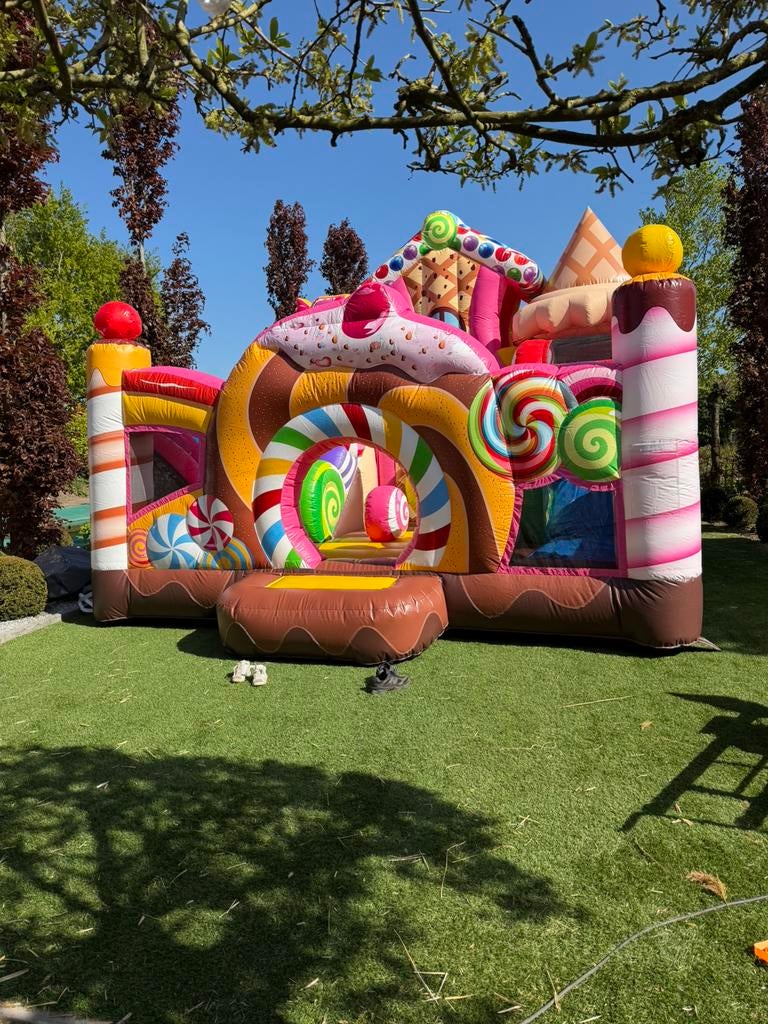 Springkussen “Candy” te huur, Ophalen of Verzenden, Overige