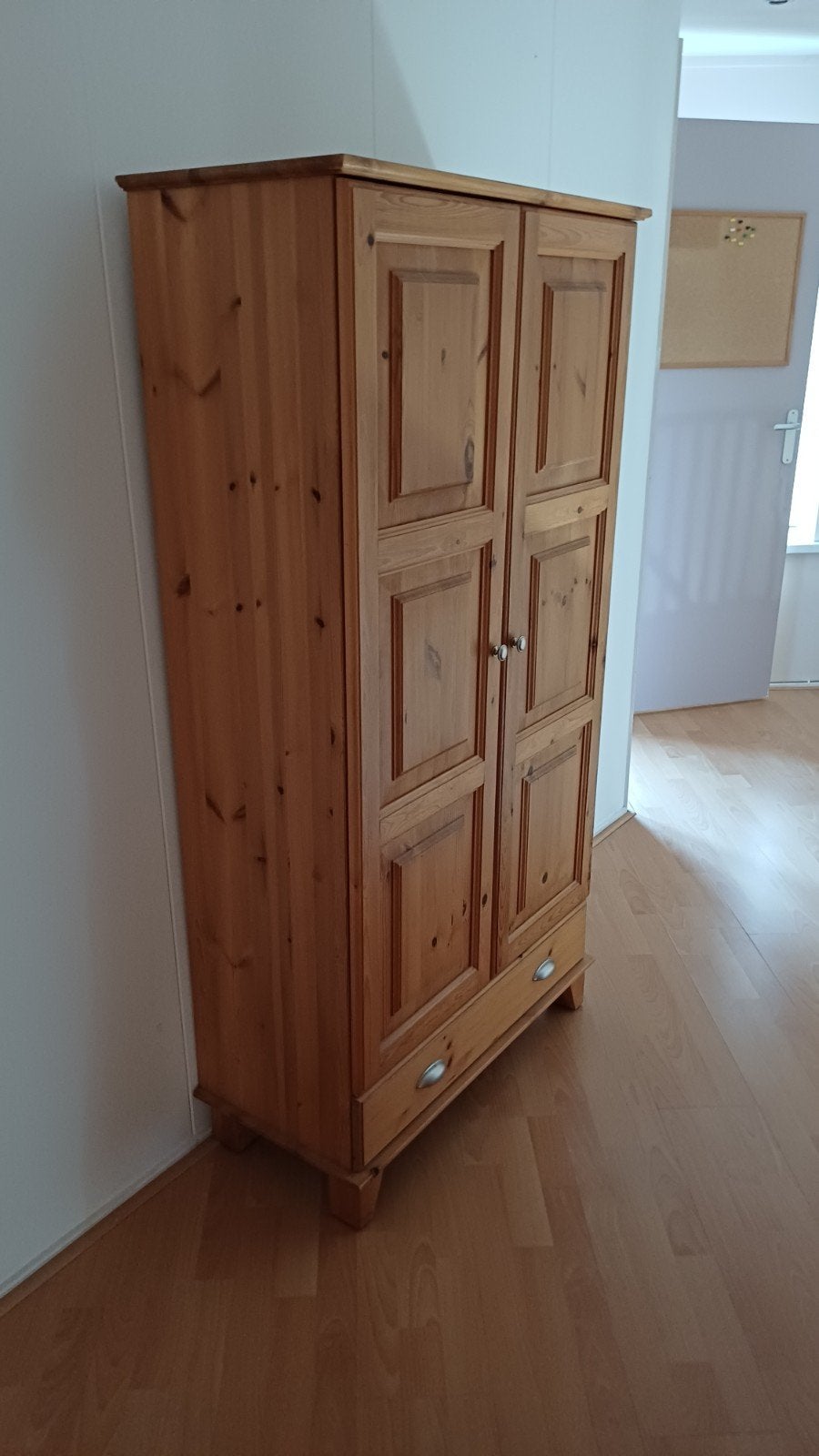 Kast grenen handig formaat, Ophalen, Gebruikt, Grenenhout, 70 tot 120 cm