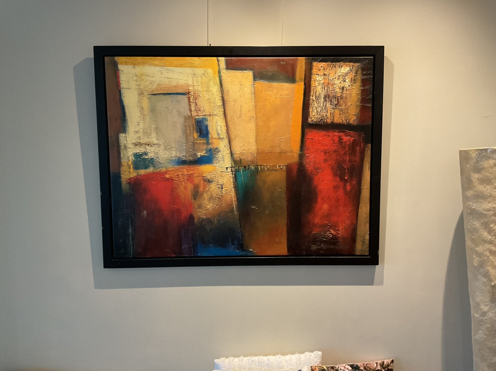 Modern schilderij, Ophalen