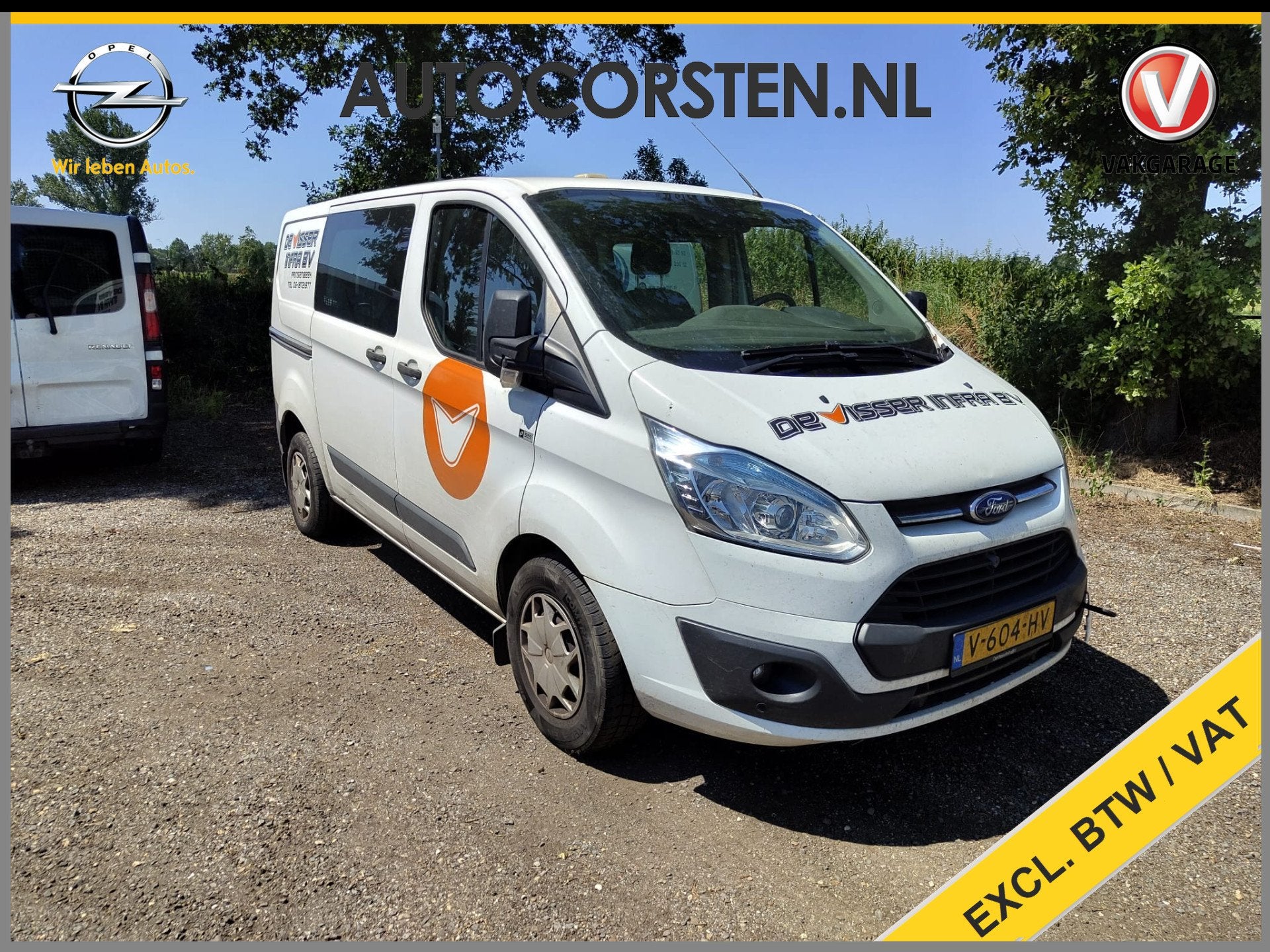 Ford Transit Custom 290 2.0TDCI *Motor Defect* 5-Persoons Du, Auto's, Voorwielaandrijving, Stof, 1995 cc, 4 cilinders