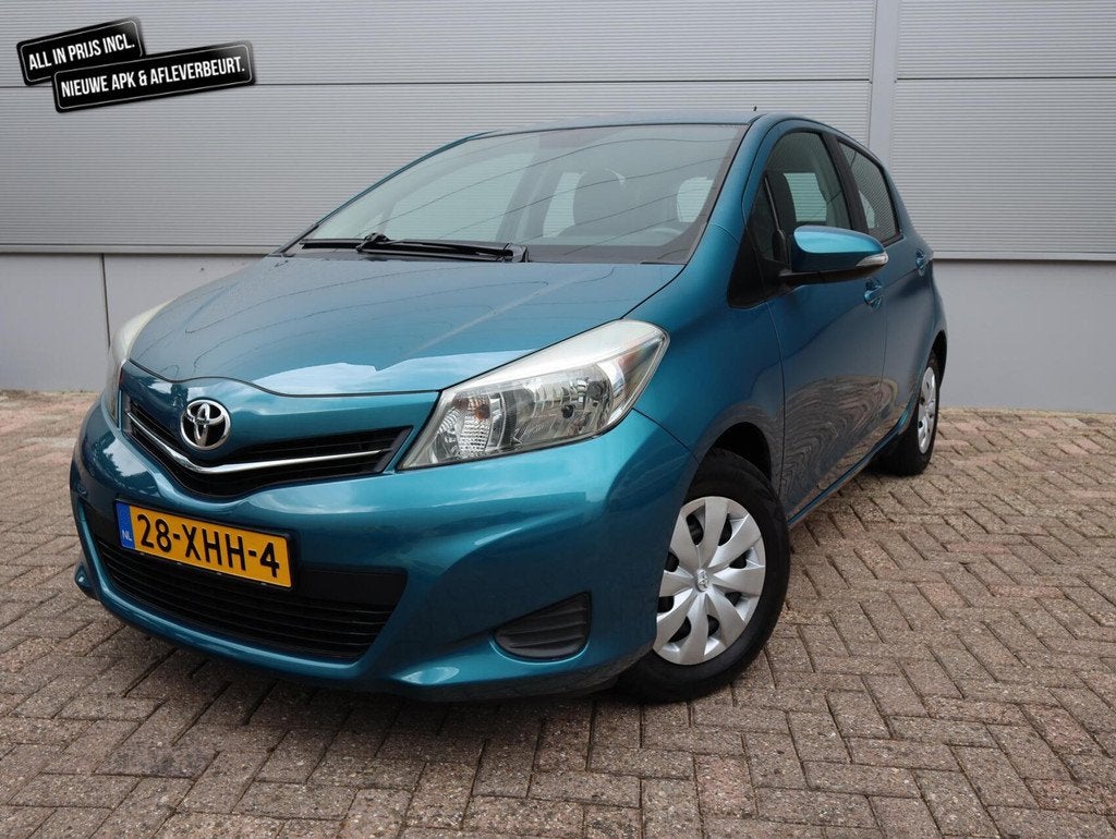 Toyota Yaris 1.0 VVT-i (Vol Opties) Airco Nieuwe Koppeling, Auto's, Euro 5, 750 kg, Met garantie (alle), Origineel Nederlands
