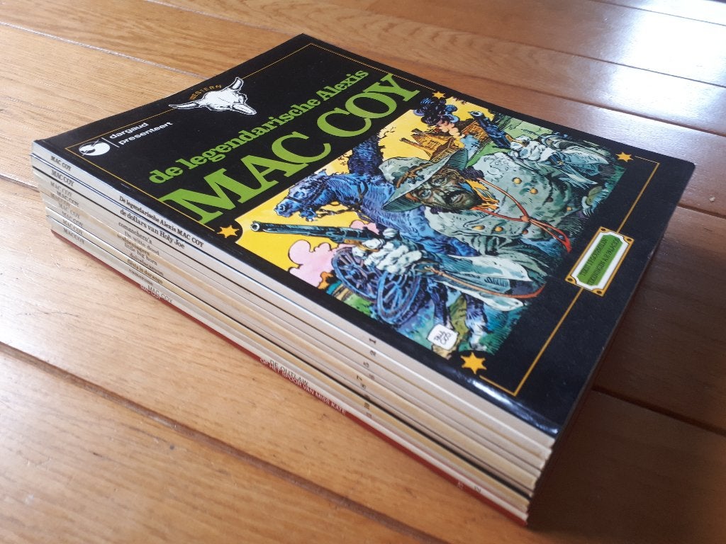 11x Strips Mac Coy, Boeken, Stripboeken, Zo goed als nieuw, Meerdere stripboeken, Ophalen of Verzenden