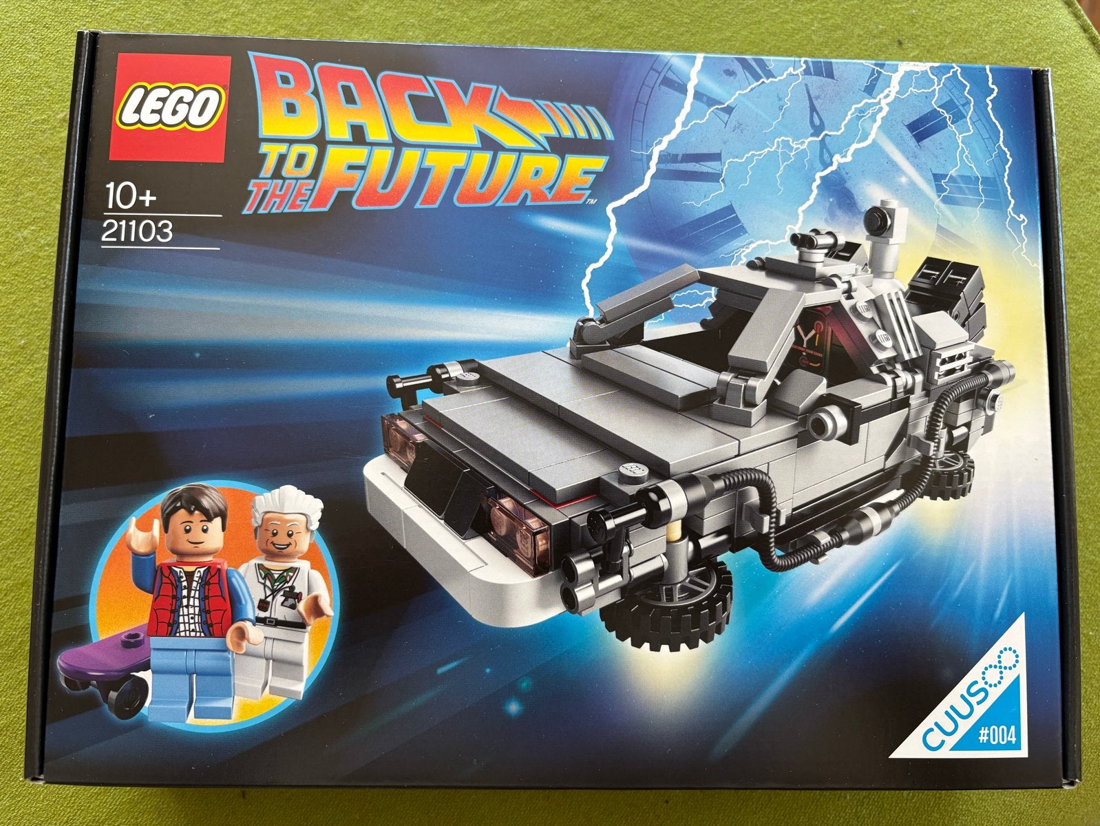 Nieuw in doos LEGO 21103 Back to the Future DeLorean, Ophalen of Verzenden, Nieuw