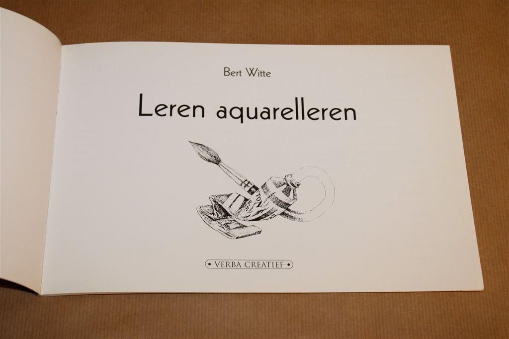 Leren Aquarelleren — Technieken Voor Beginners, Ophalen of Verzenden, Gelezen, Tekenen en Schilderen