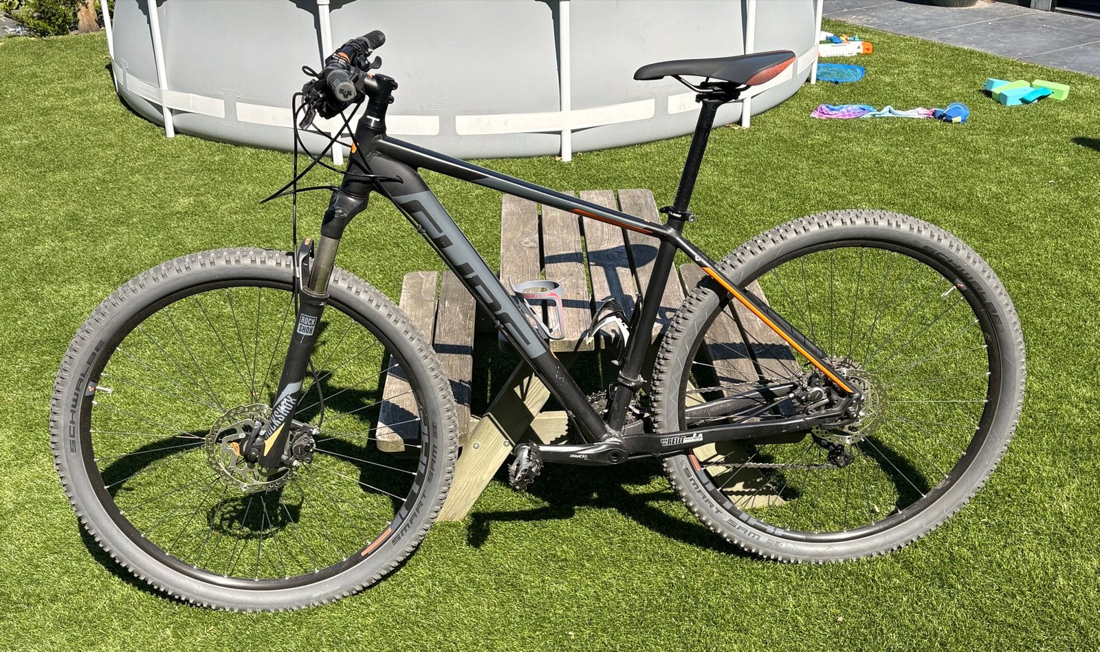 Cube 29” mountainbike – Shimano Deore XT – RockShox, Fietsen en Brommers, Gebruikt, Heren, Schijfrem, Ophalen