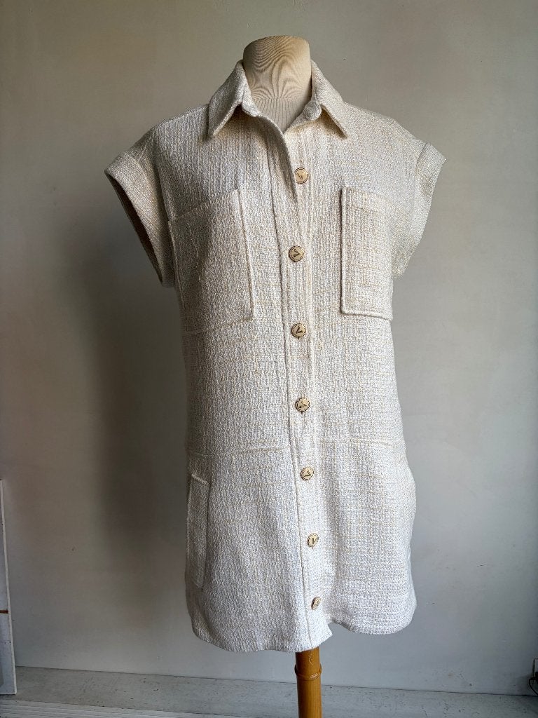 josh v jurk tweed maat L, Verzenden, Wit, Maat 42/44 (L), Zo goed als nieuw