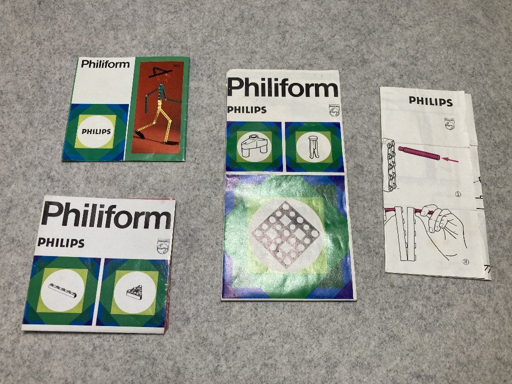 Philiform 3 folders en een gebruiksaanwijzing, Ophalen of Verzenden, Zo goed als nieuw, Overige merken