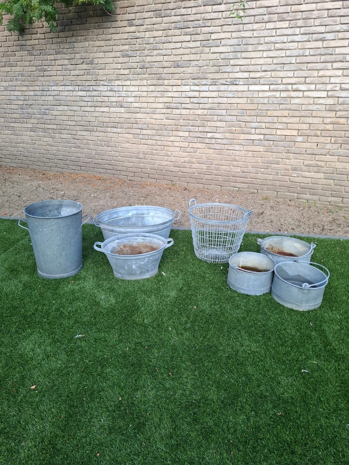 div zink, Tuin en Terras, Ophalen, Gebruikt