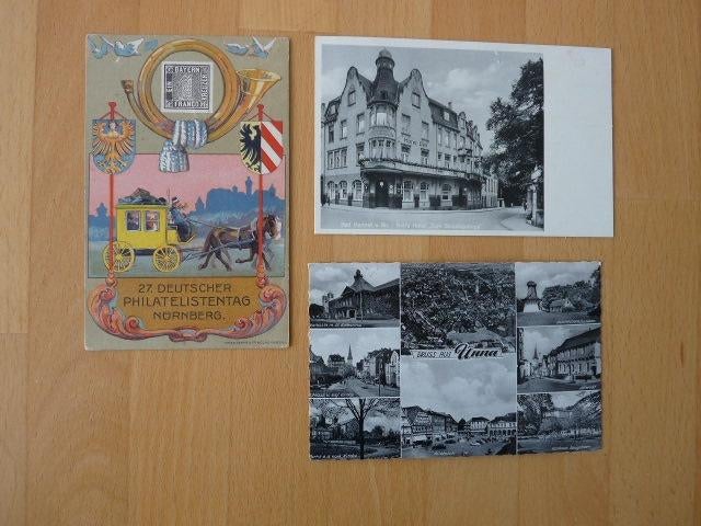 3 ansichten Duitsland, 1921 en later, Ophalen of Verzenden, 1920 tot 1940, Duitsland