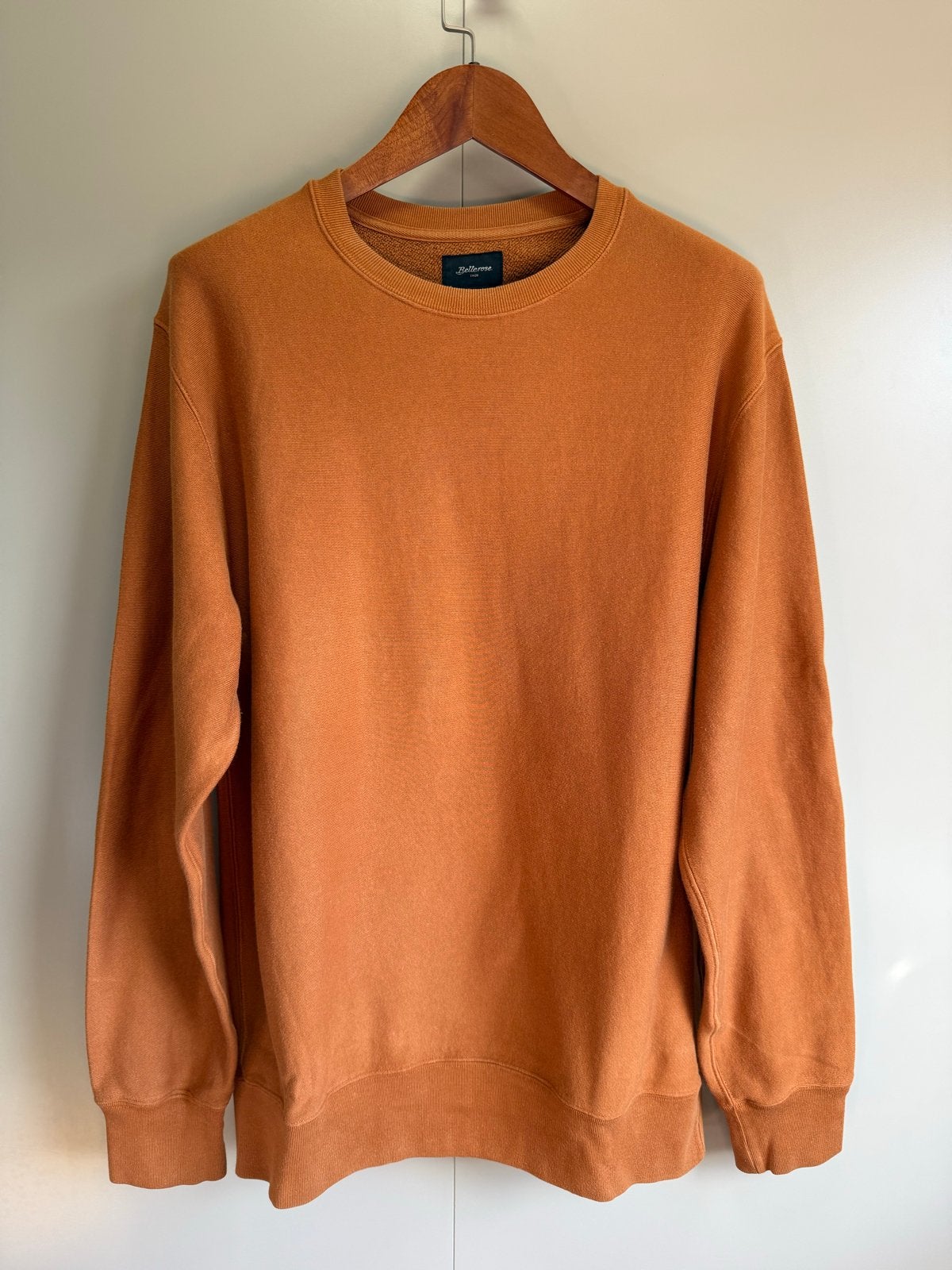 Bellerose roestbruine  Sweatshirt - Maat s - katoen, Ophalen of Verzenden, Zo goed als nieuw, Maat 46 (S) of kleiner, Oranje