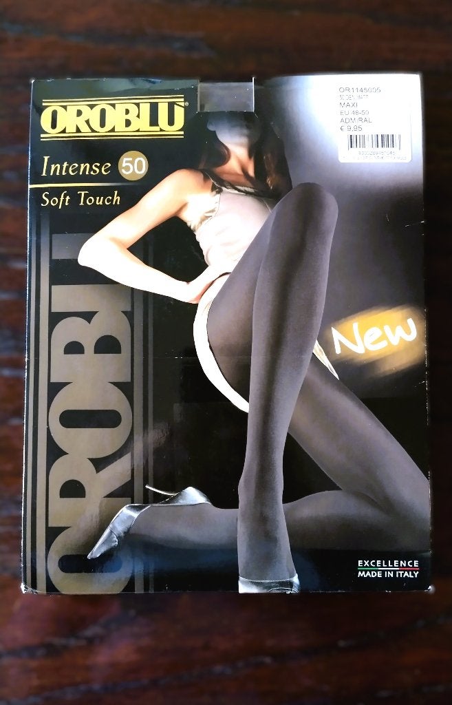 Oroblu Intense 50 Panty, Admiral, Maat Maxi, 50 Denier, Blauw, Nieuw, Overige maten, Ophalen of Verzenden