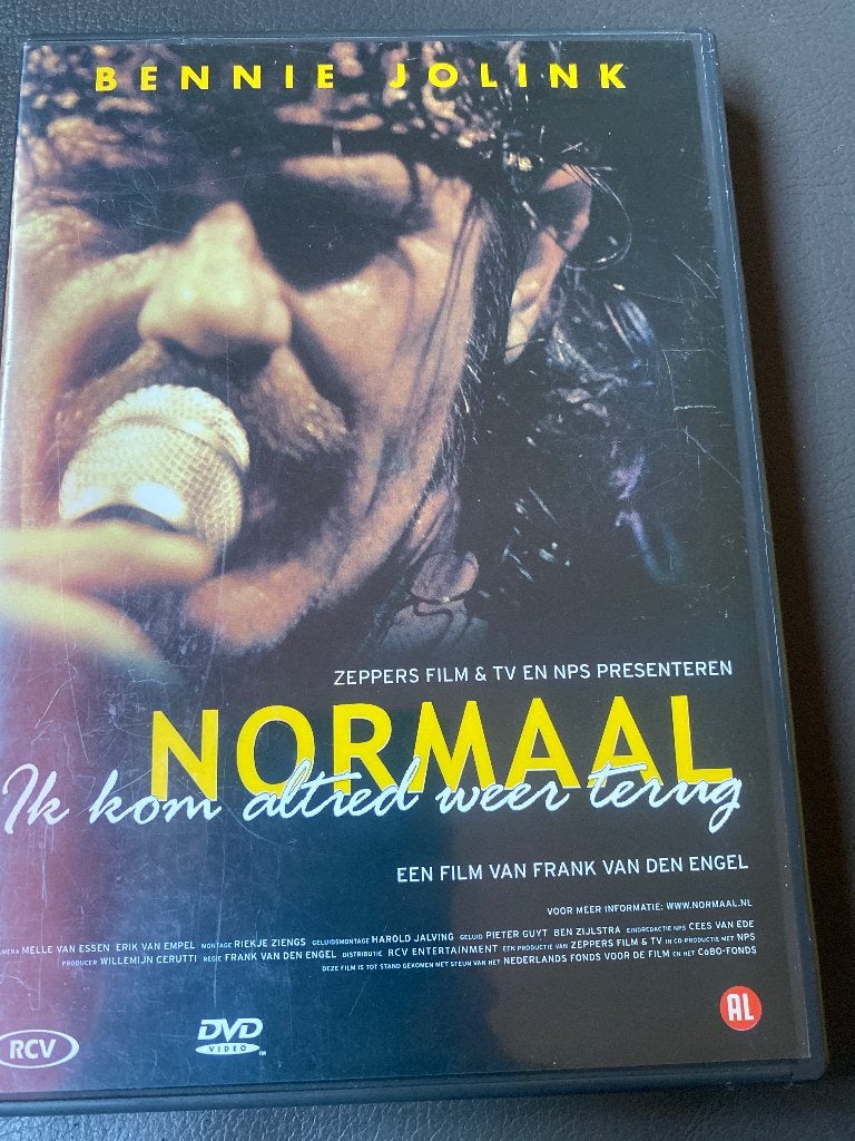 Normaal: Ik kom altijd weer terug - DVD (Bennie Jolink), Nederlands, Zo goed als nieuw, Inclusief doosje, Alle leeftijden