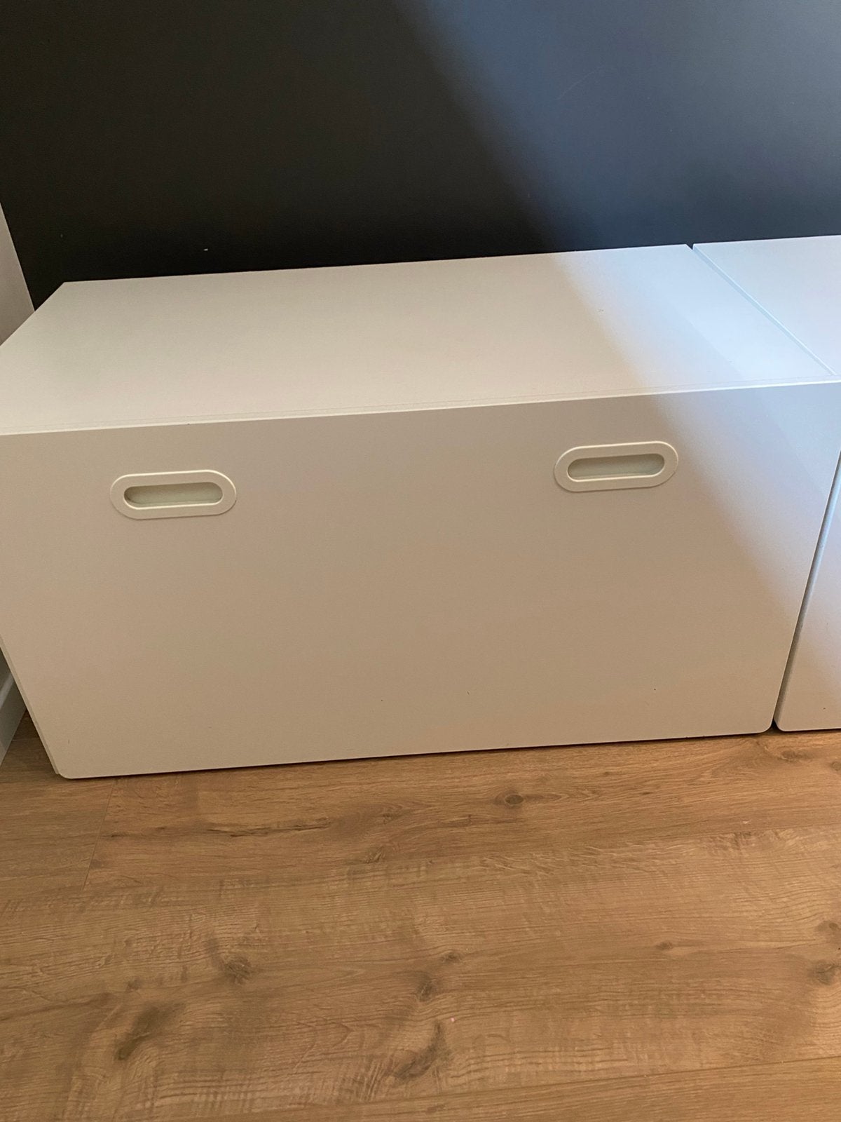 Ikea stuva opberglade + bureautje 2x, Ophalen of Verzenden, Gebruikt