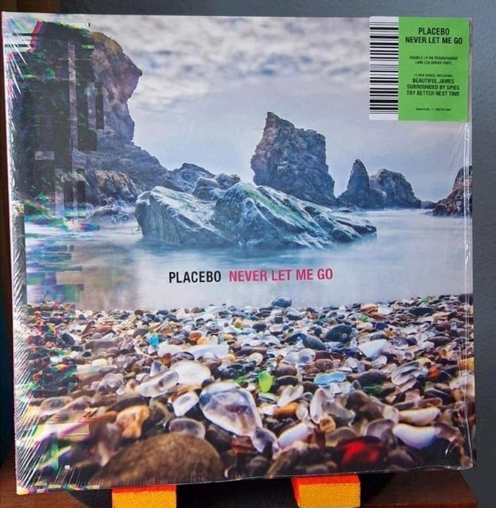 Placebo Never let me go Dubbel lime colour vinyl, Ophalen of Verzenden, 12 inch, Poprock, Dubbel-LP