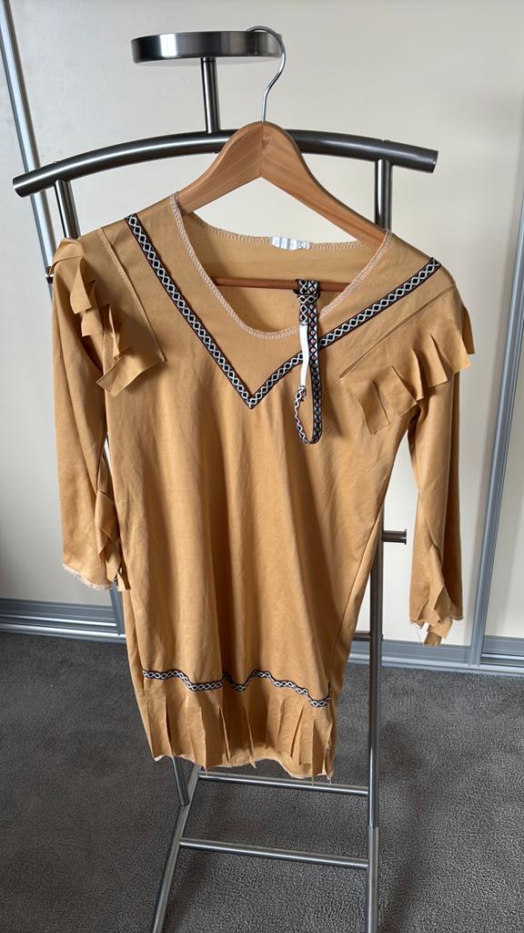 Indianen jurk 2x verkleedkleding maat 134/140, Kleding | Dames, Maat 38/40 (M), Ophalen of Verzenden, Kleding, Overige thema's