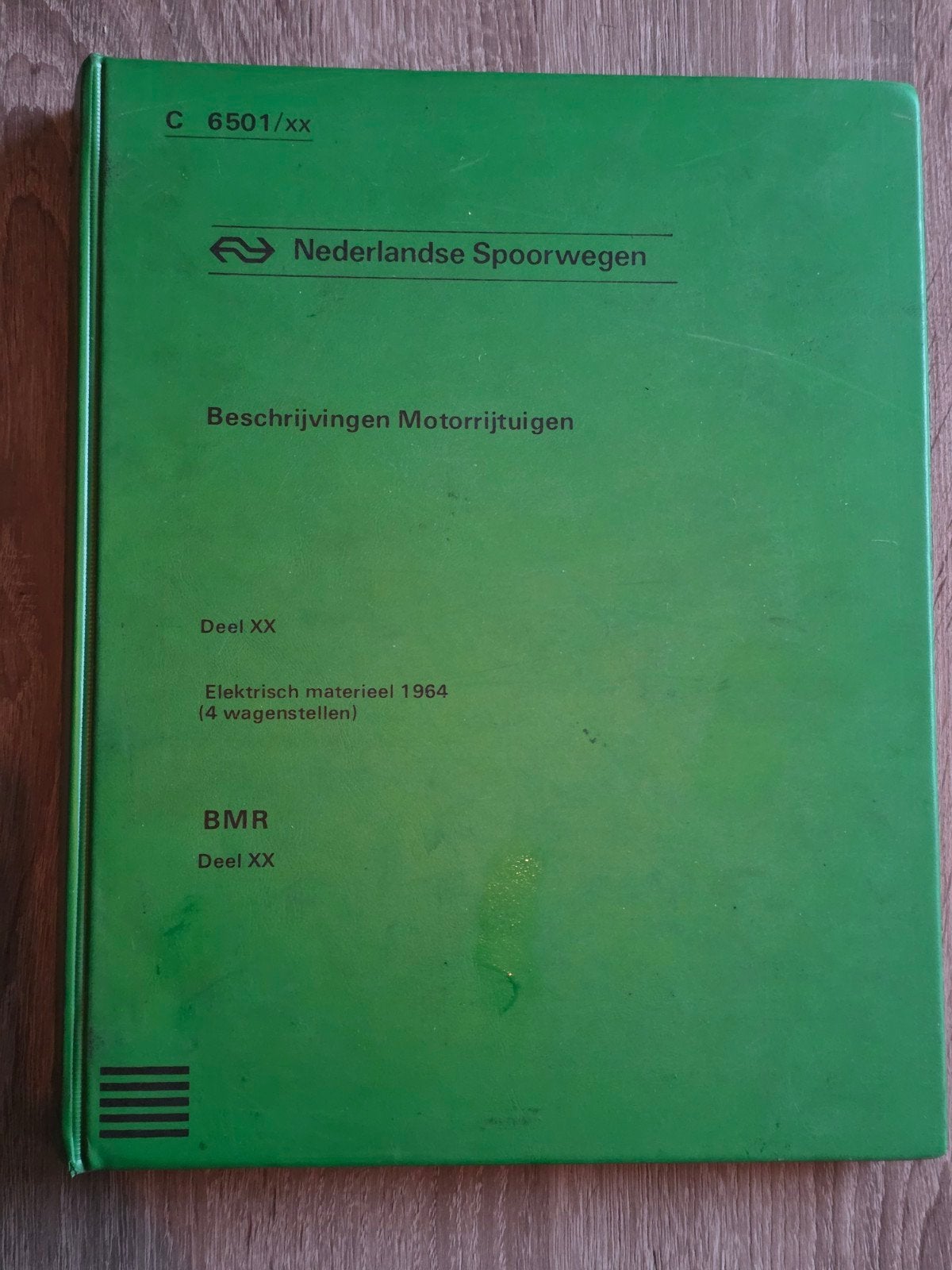 NS Beschrijvingen Treinstellen Elektrisch Materieel 1964, Ophalen of Verzenden, Gebruikt, Trein, Boek of Tijdschrift