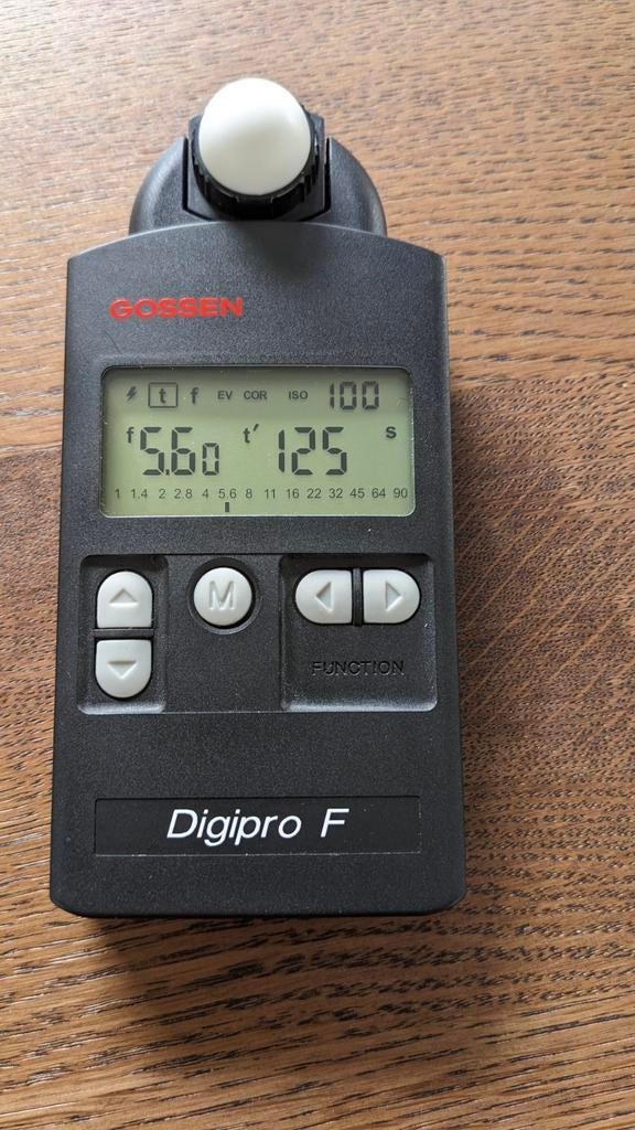 Belichtingsmeter Gossen Digipro F, Ophalen, Overige typen