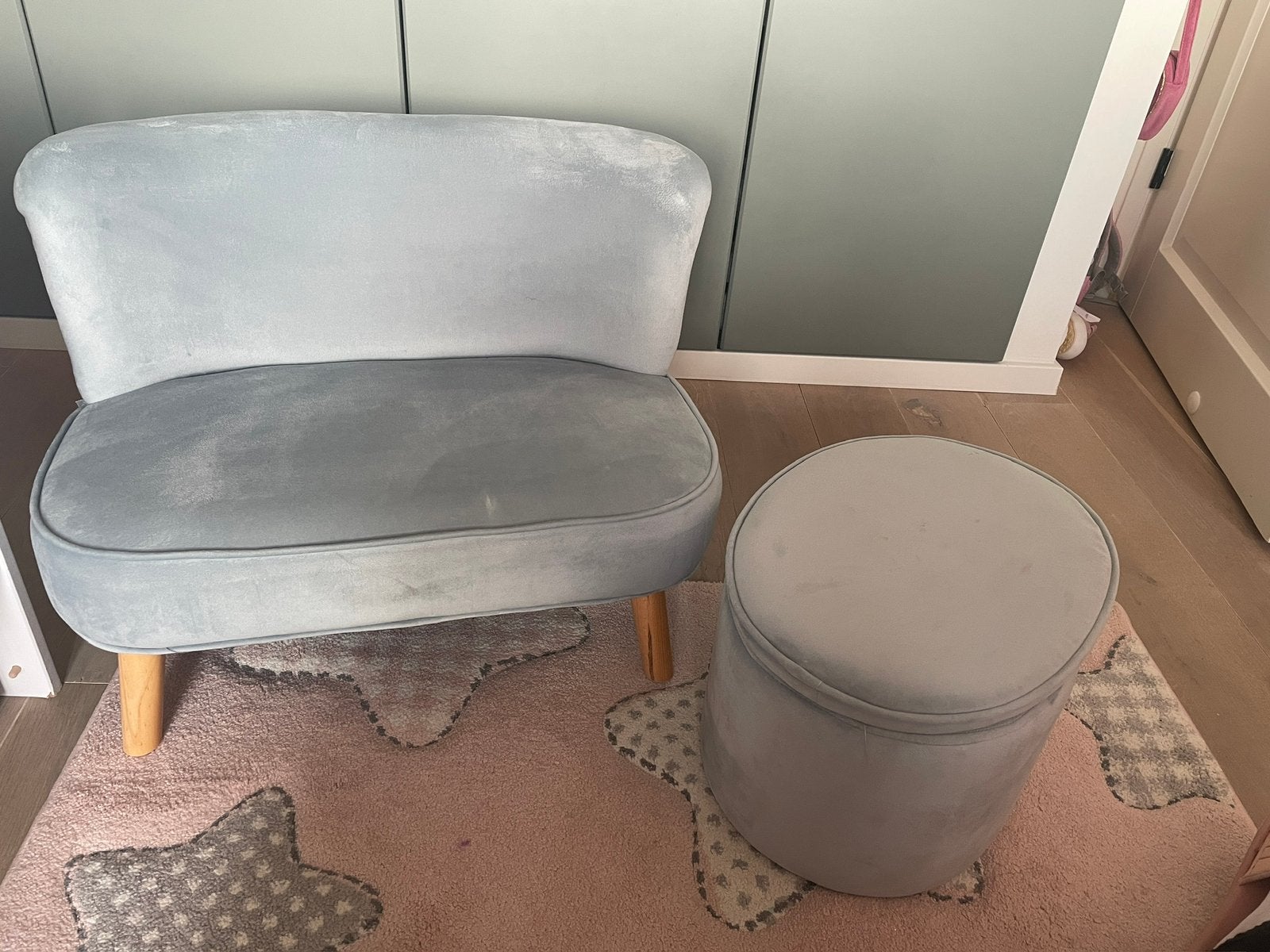 Kids sofa and tabouret, Ophalen, Gebruikt, Overige typen