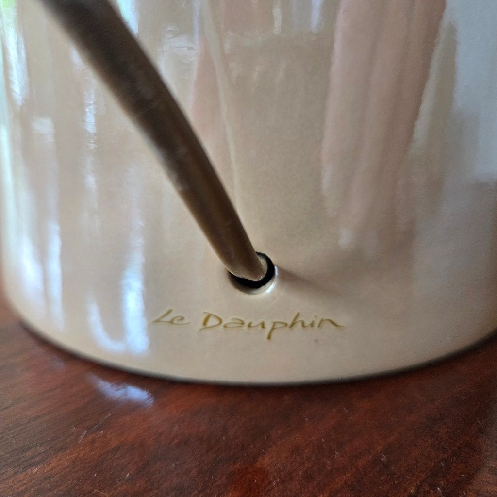 2 stuks Le Dauphin lampen, Ophalen, Klassiek, Zo goed als nieuw, 75 cm of meer