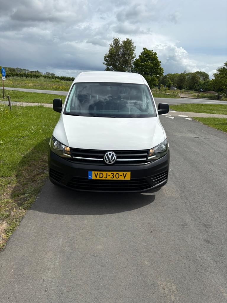Volkswagen Caddy 2.0 TDI BMT L1h1 75pk 2019 Wit, Auto's, Voorwielaandrijving, 74 pk, Euro 6, 4 cilinders