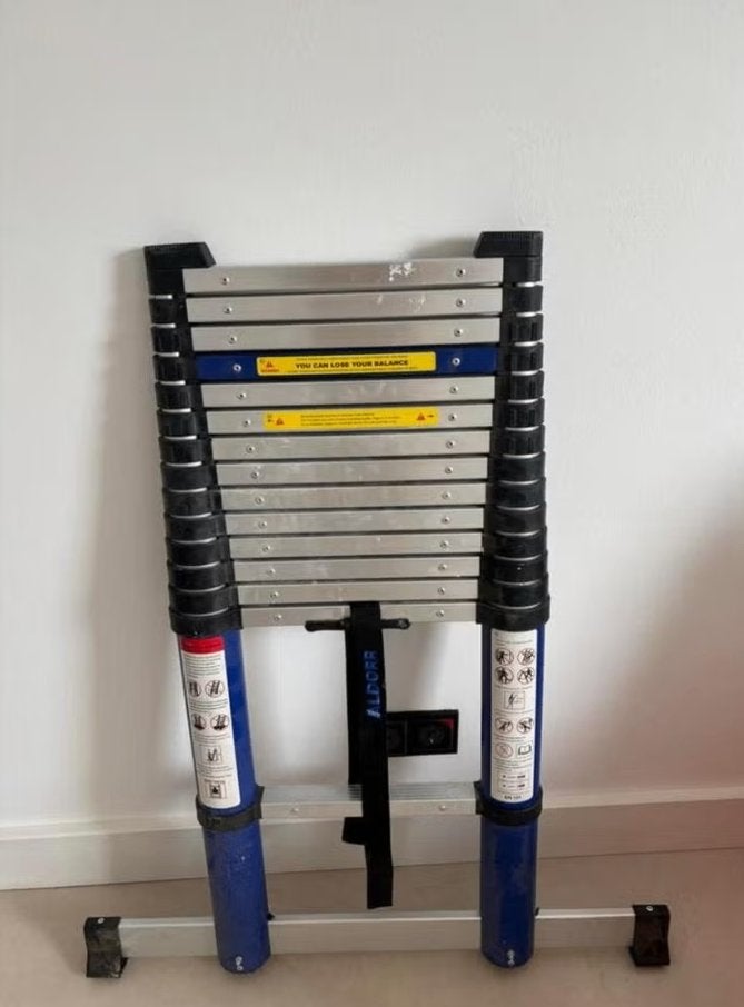 Aldorr Telescoopladder 4,4M Nieuw, Doe-het-zelf en Verbouw, Ladders en Trappen, Ophalen of Verzenden, Nieuw, 2 tot 4 meter