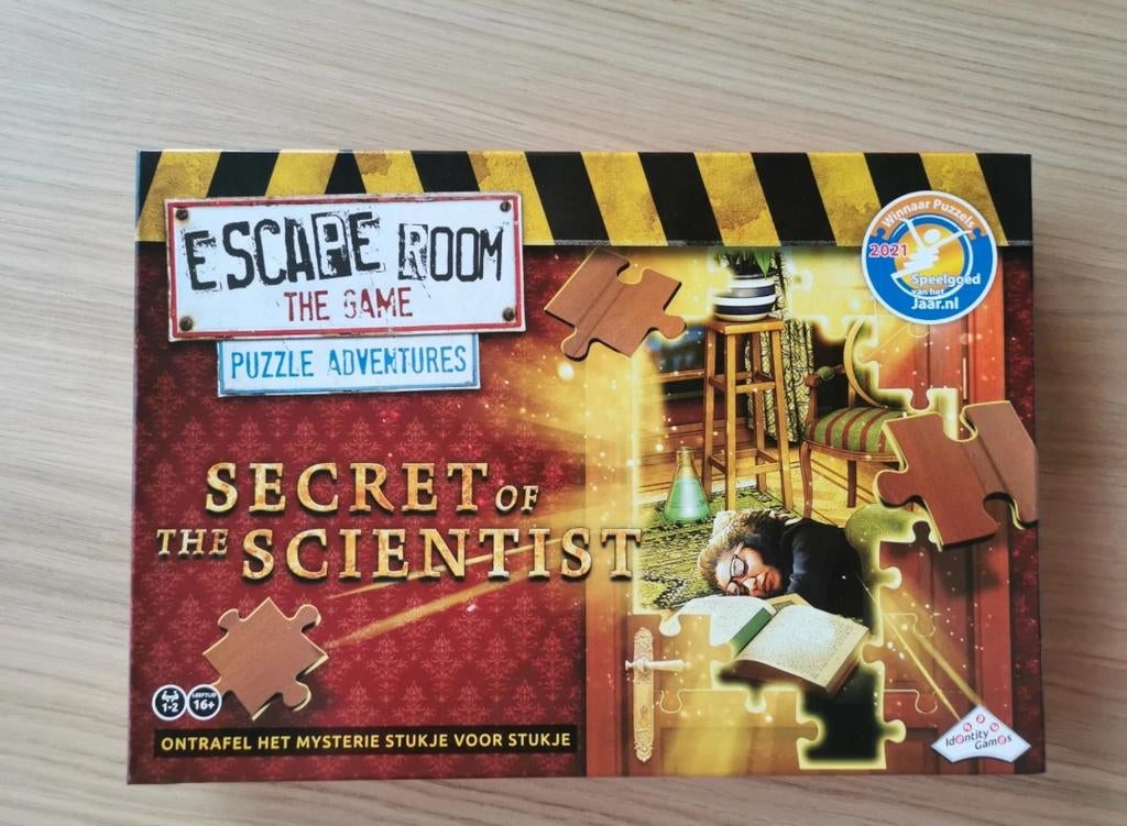 Secret of the Scientist, Een of twee spelers, Ophalen of Verzenden, Nieuw, Identity games