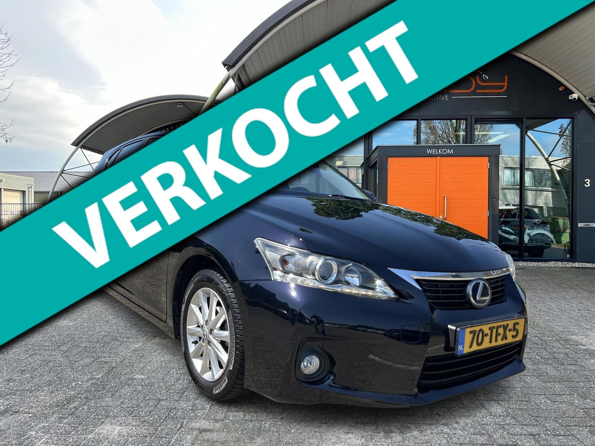 Lexus CT 200h Hybrid 100% Lexus Dealer Onderhouden!, Auto's, Euro 5, Gebruikt, Beige, 4 cilinders