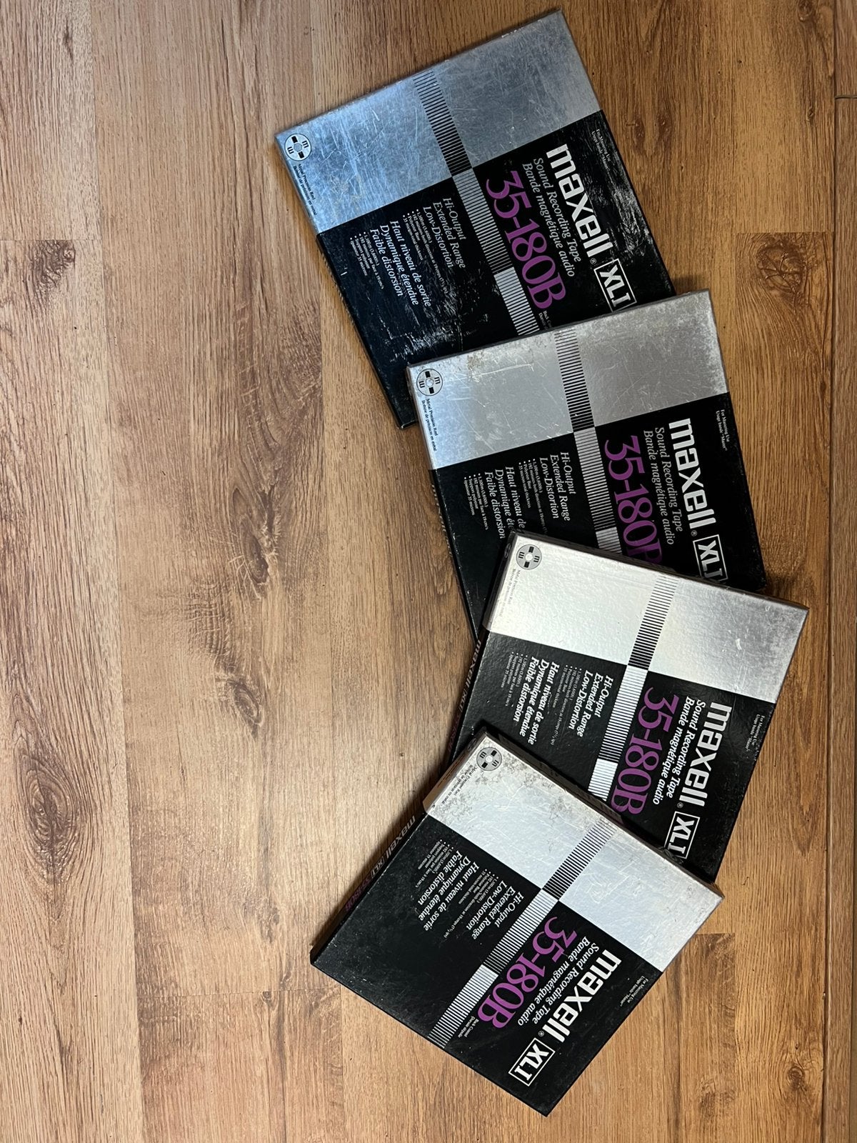 Maxell XLI  35 - 180 B  geluidsbanden, Ophalen of Verzenden, Zo goed als nieuw, Info, Maxell