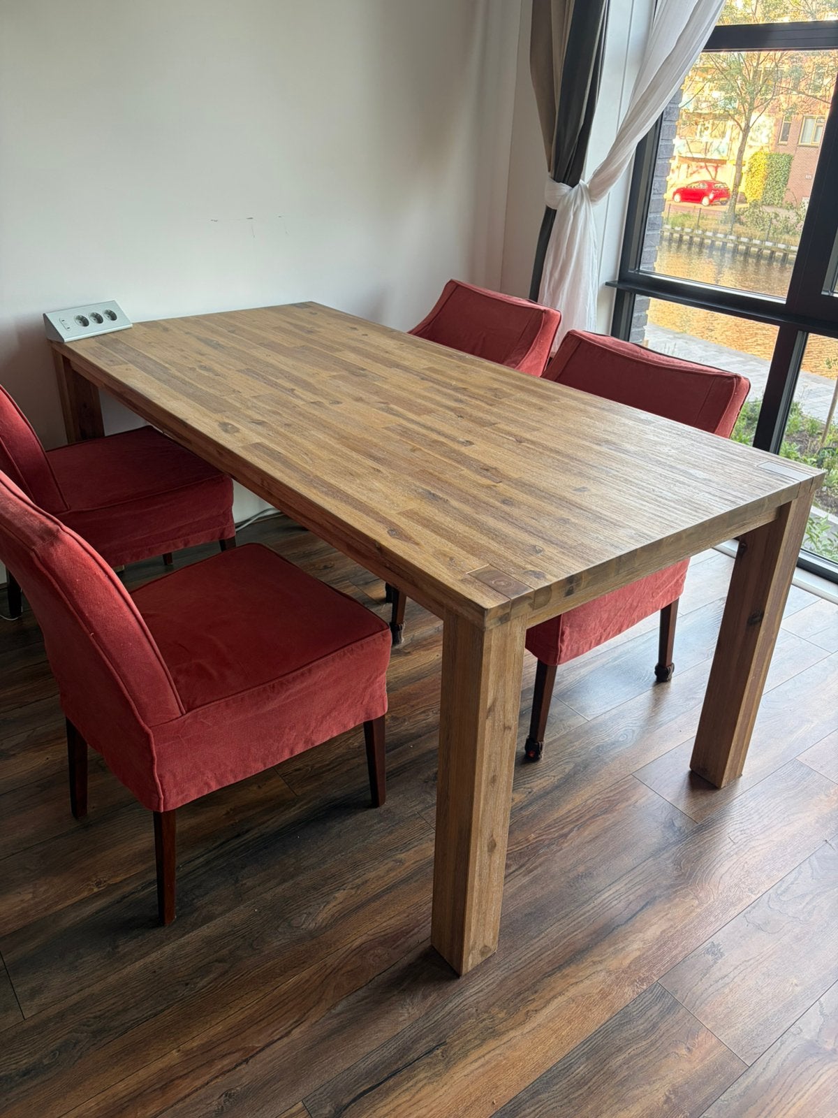 Pronto Wonen Eettafel Salzburg - Robuust en Stijlvol, Ophalen, Gebruikt, 100 tot 150 cm, 150 tot 200 cm