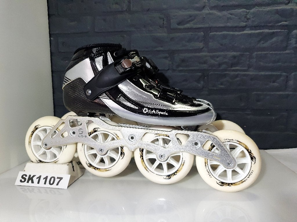 LA Sports Pro Skeelers Skates 4x110 110mm Wielen Maat 40, Overige merken, Verzenden, Nieuw, Kinderen