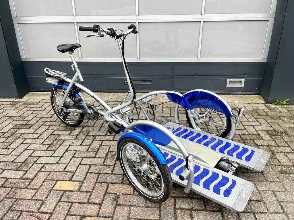 Van Raam rolstoelfiets met elektrische ondersteuning, Fietsen en Brommers, Fietsen | Driewielfietsen, Ophalen, Gebruikt