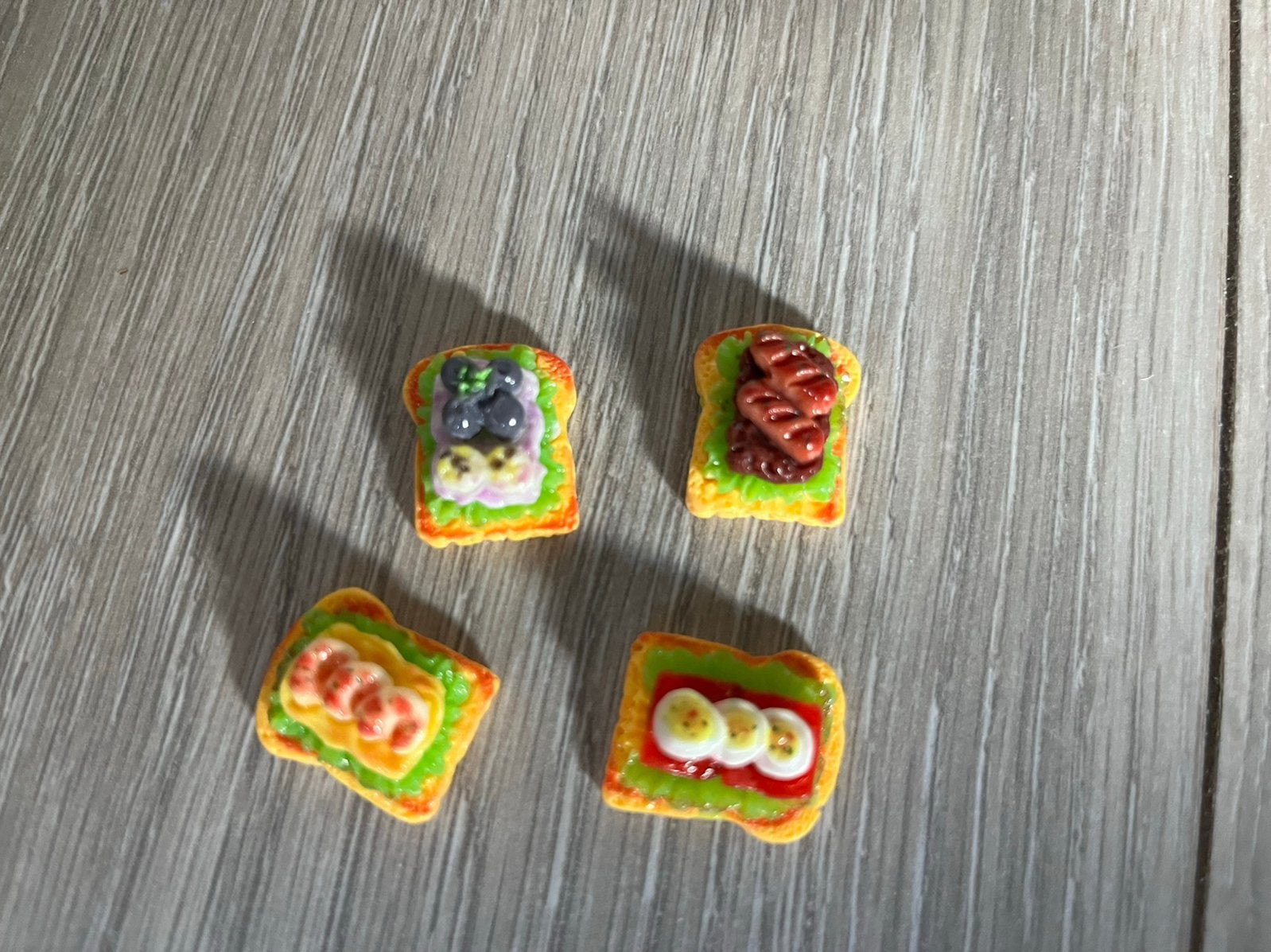4 luxe sandwiches incl verzenden, Verzamelen, Poppenhuizen en Toebehoren, Ophalen, Nieuw, Poppenhuis