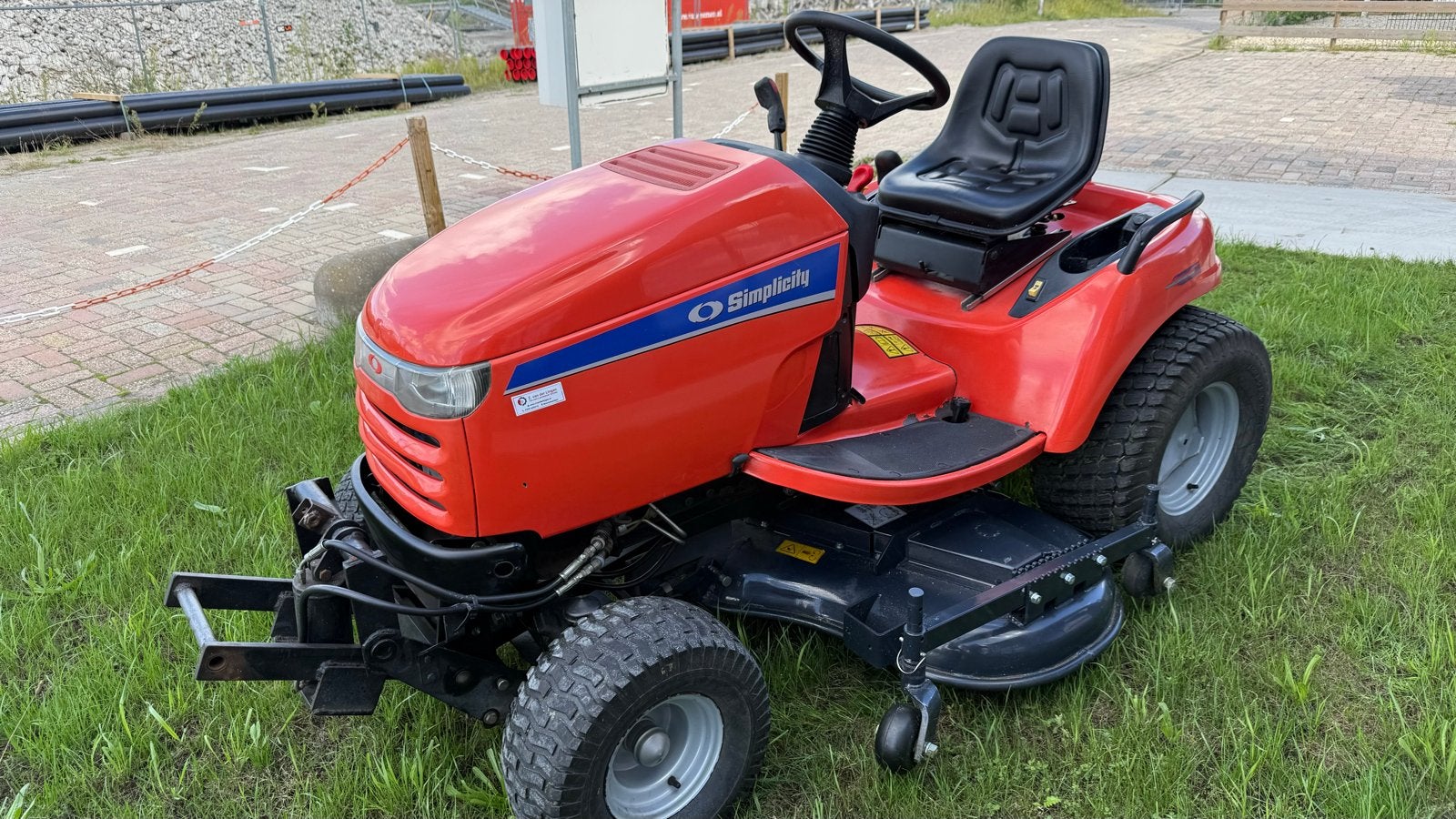 Simplicity Legacy XL Zitmaaier - Krachtige Diesel Grasmaaier, Ophalen, Cirkelmaaier, Gebruikt, Mulchfunctie